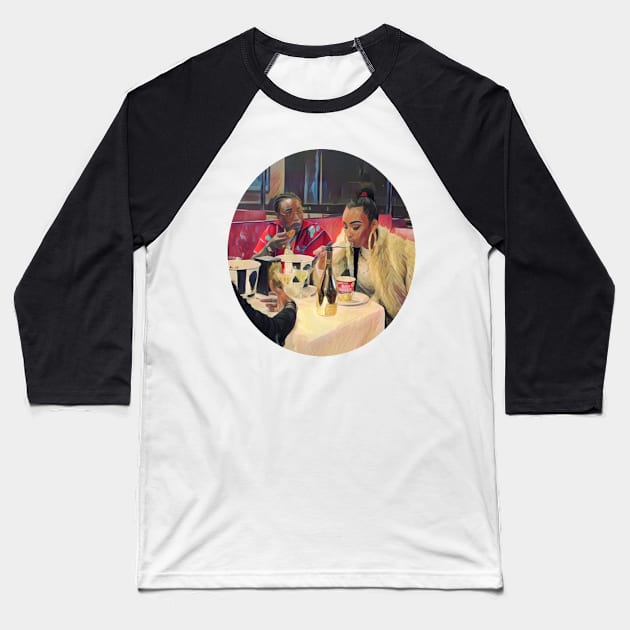 boujee v3 Baseball T-Shirt by thewarehouselife